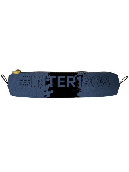 Miniportapenne ecopelle linea Hashtag INTER